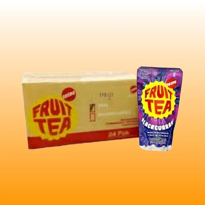 

Sosro Fruit Tea 200ml x 24 (1dus)