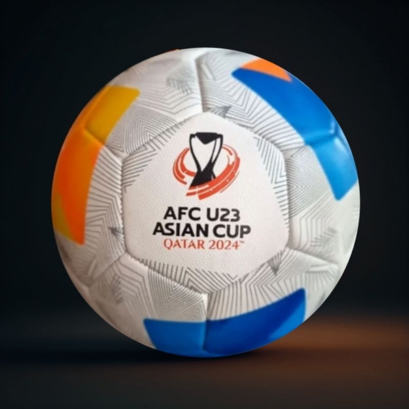 Bola sepak AFC U23 Asian Cup Qatar 2024 Size 5 Ball Sepak Dewasa Kualitas Mantap