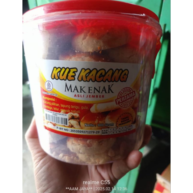 

Kue kacang Mak enak asli Jember