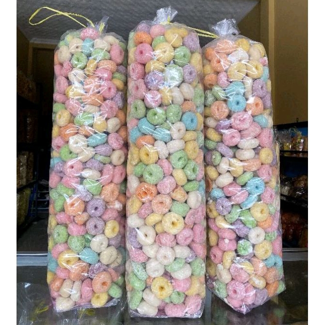 

1 BALL DONAT MANIS WARNA 800gram