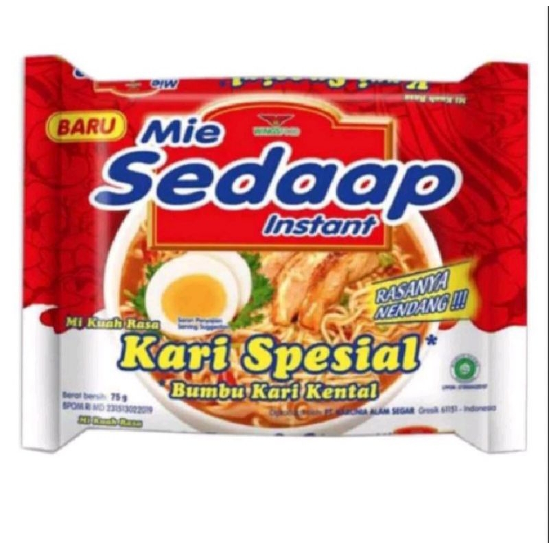

mie sedaap kuah kari sepesial
