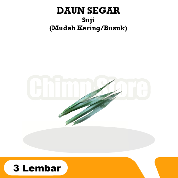 

Daun Suji 3 Lembar Obat Herbal Pewarna Hijau Makan Alami Obat Kolesterol Nyeri Perut