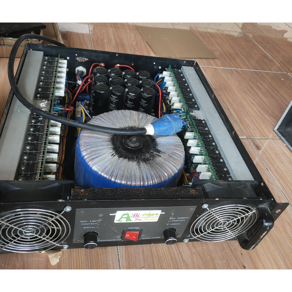 Power amplifier UMBRO rakitan GB trafo 30Ampere 130vac Elco 10.000uf 100v 12x paisan kit GB pa 2.0 l