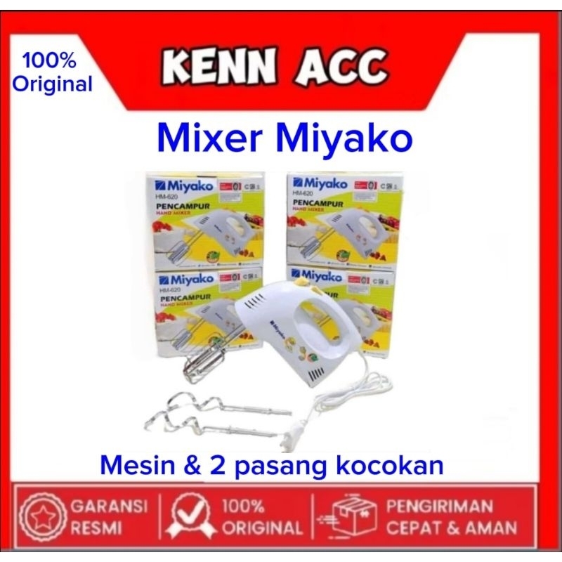 Mixer miyako hm-620 / Hand mixer miyako hm-620 / Mixer tangan miyako hm620