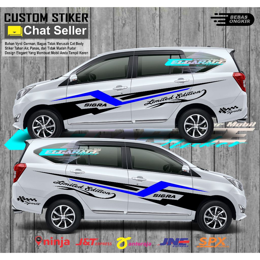 Sticker mobil daihatsu sigra sticker list terlaris mobil sigra stiker mobil sigra keren - elgarage01