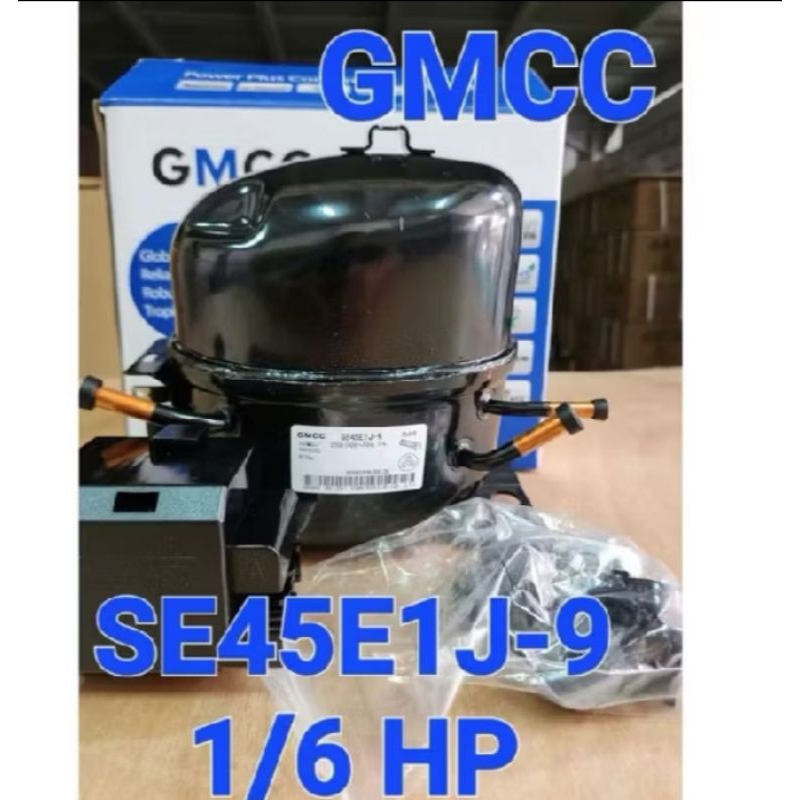 kompresor kulkas 2 pintu Sharp original GMCC SE45E1J-9 1/6
