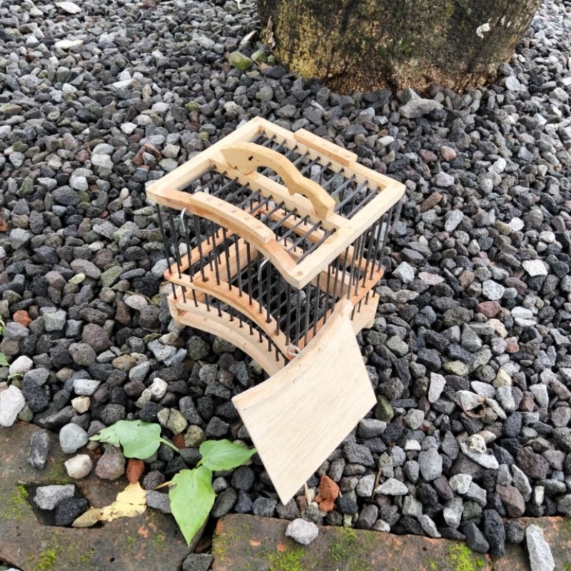 Sangkar Untulan Kayu Size 15x13 cm