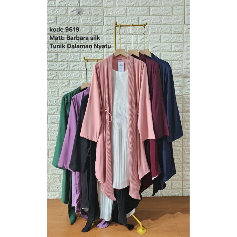 Tunik plisket wanita 9619