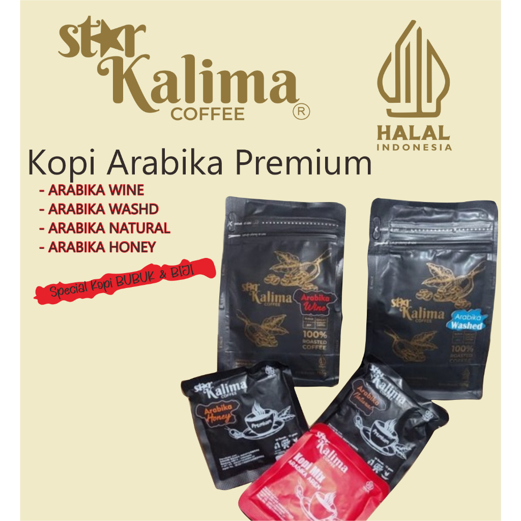 

Kopi Arabika 250gr-Starkalima Coffee