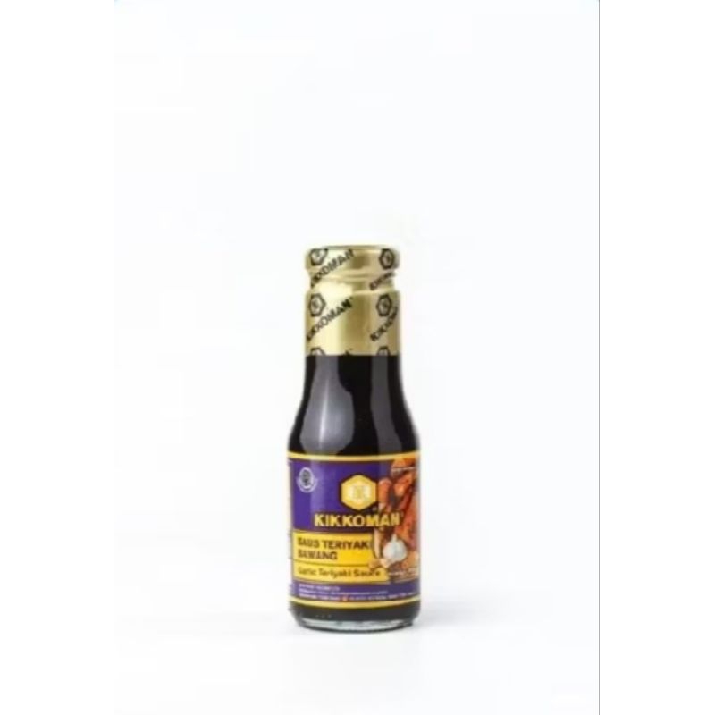 

Kikkoman Garlic Teriyaki Sauce Halal Botol 300gr/Saus Teriyaki Bawang