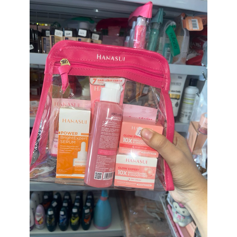 Hanasui skincare  satu paket brightening