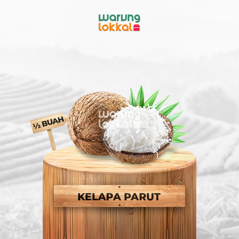 

Kelapa Parut Setengah Buah - Warung Lokkal