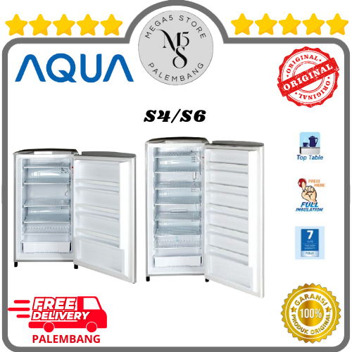 Kulkas Aqua Freezer Kulkas Rak AQFS4 / AQFS6 Kulkas Rak Aqua Kulkas 4 Rak / 6 Rak Freezer