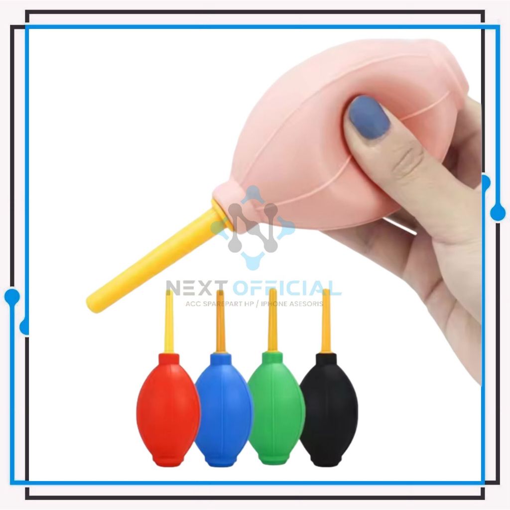 Rubber Air Blower Tangan Manual Pembersih Debu Pompa Angin