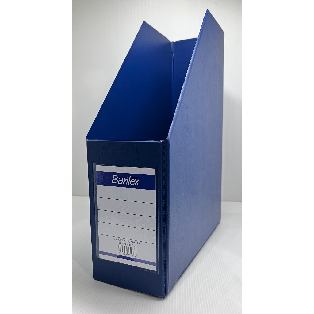 

BANTEX Jumbo Box File Folio 4011 100mm Blue / Biru