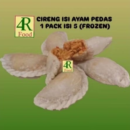 

4RFOOD- 1 PACK CIRENG ISI AYAM PEDAS