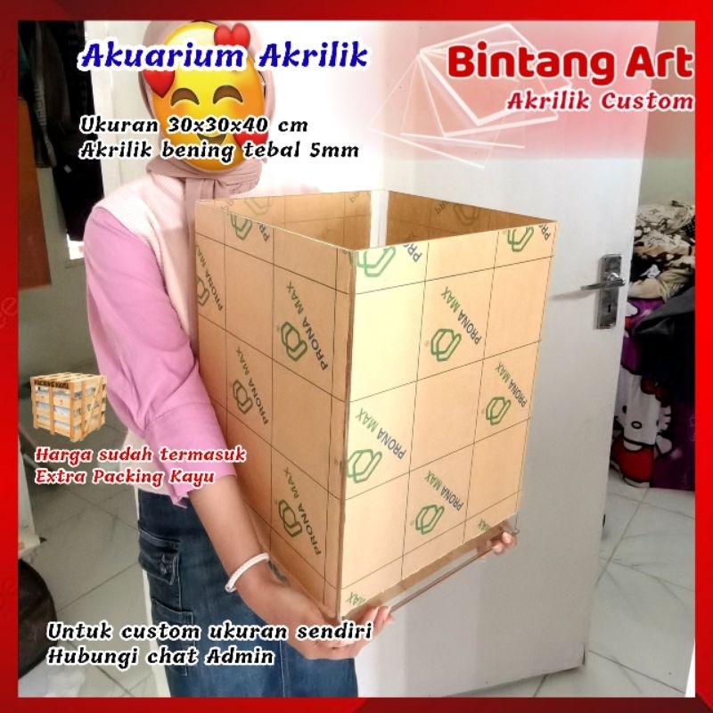 Harga akuarium akrilik 40cm Terbaru Okt 2026 | BigGo Indonesia