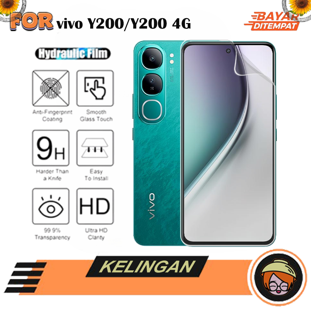 Antigores Hydrogel vivo Y200 4G/Y200/Y200+ Screen Layar