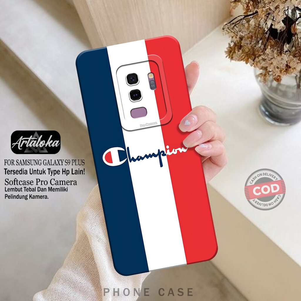 Softcase Hp Samsung Galaxy S9 Plus Fashion Case Branded Case Samsung Galaxy S9 Plus Silikon TPU Pro 