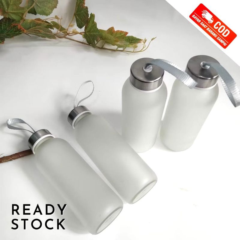 Botol kaca 420 ml Doff botol kaca tumblr botol minum  Botol Doff Souvenir Nikah