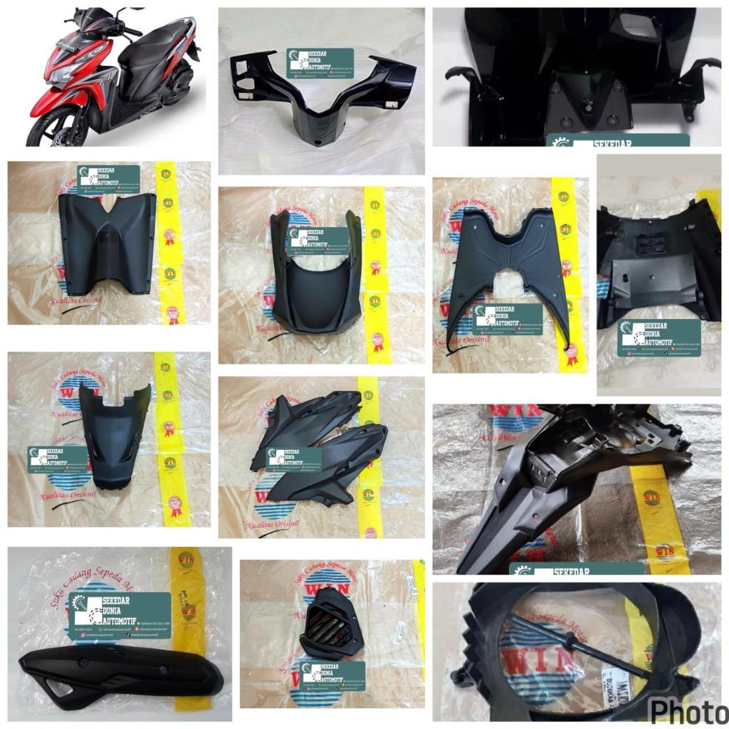WIN PROMO TERMURAH TERLARIS Harga Satuan / Harga Eceran Full Cover Dek Body Bodi Kasar Vario Techno 