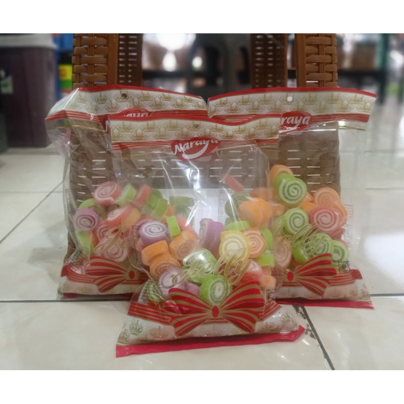 

Jelly Naraya Bulat Roll Permen halal