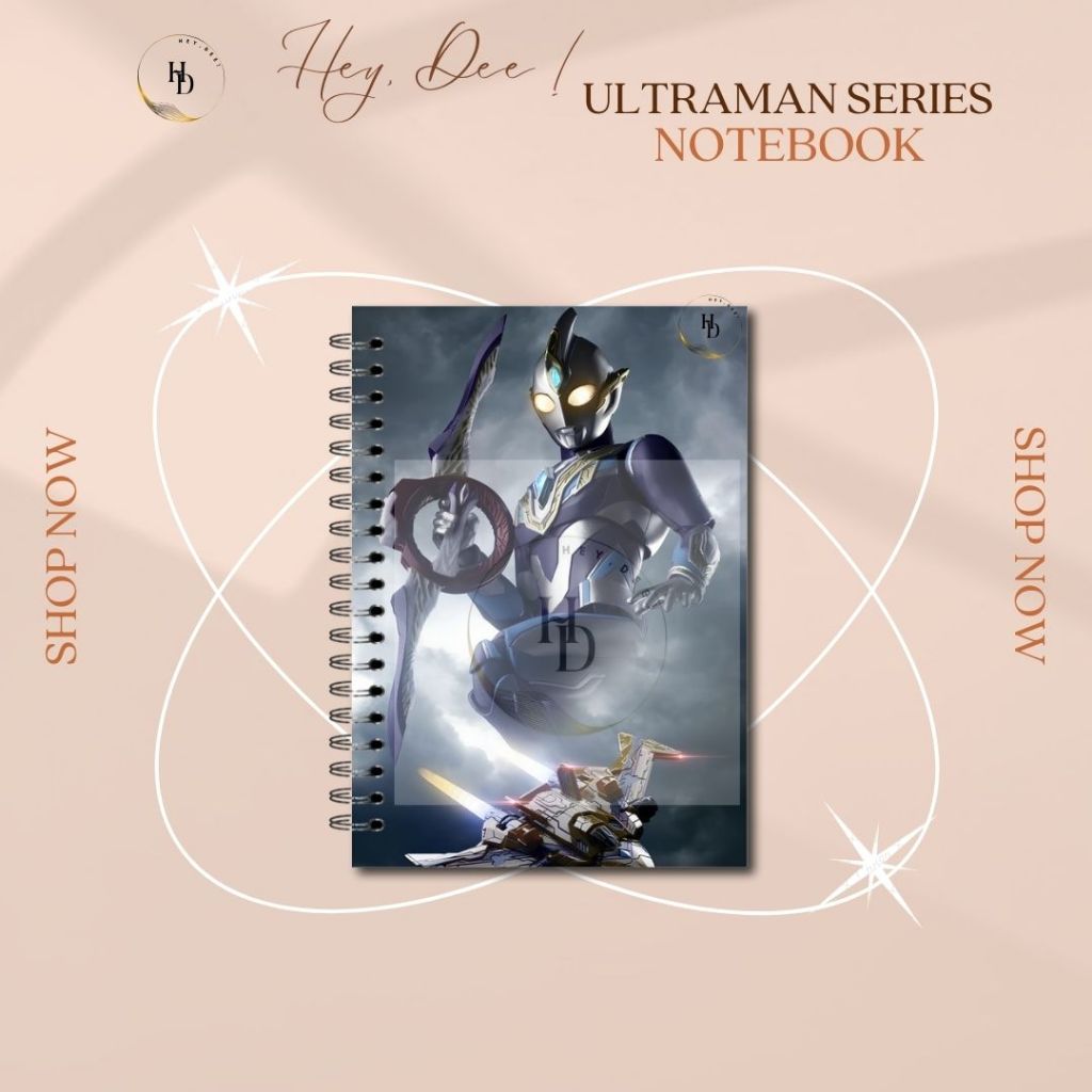 

HeyDee Notebook A5 Spiral ULTRAMAN SERIES - DESIGN BY HEYDEE