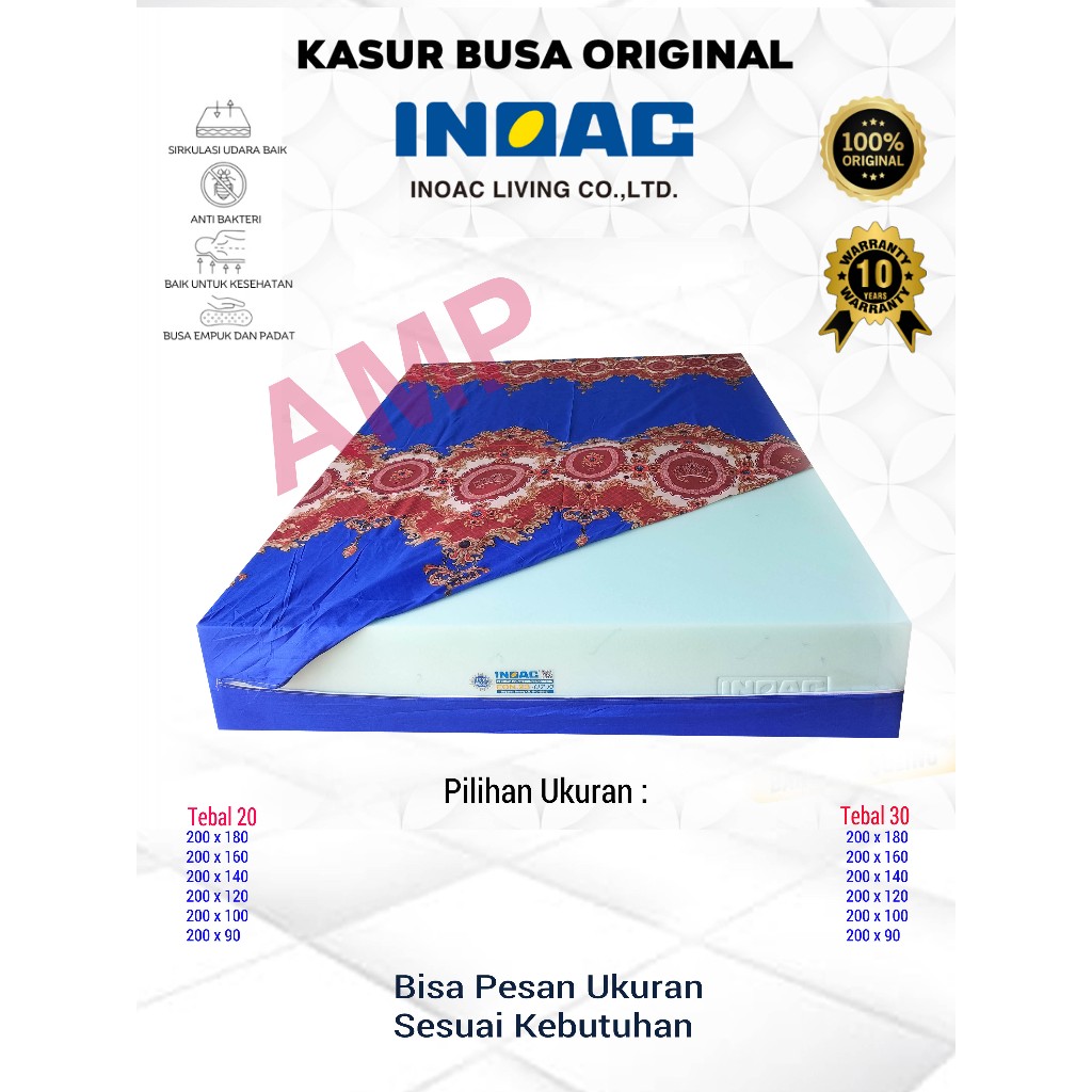 Kasur Busa Inoac Light Green  Busa Inoac D23 Springbed Inoac