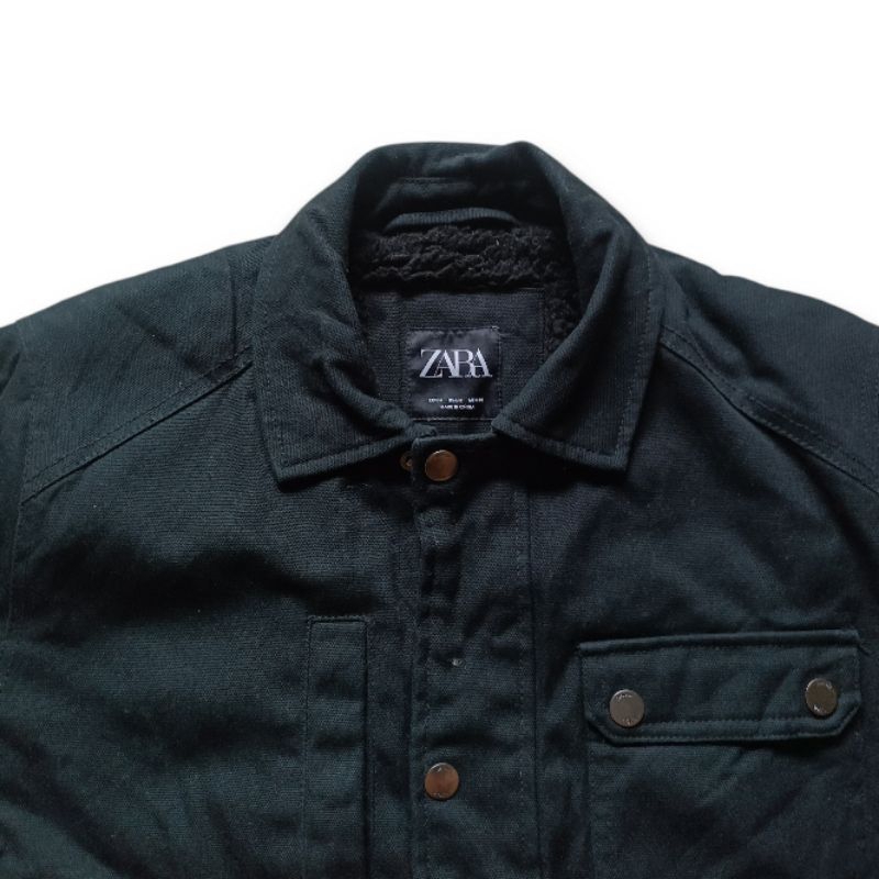 Zara Man Denim Jacket Thrift
