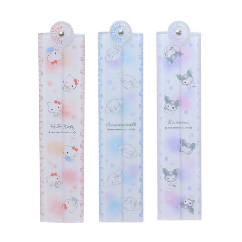 

Ruler Foldable 30cm Sanrio Chibi Hello Kitty Cinnamoroll Kuromi Penggaris Lipat Busur Limited Edition