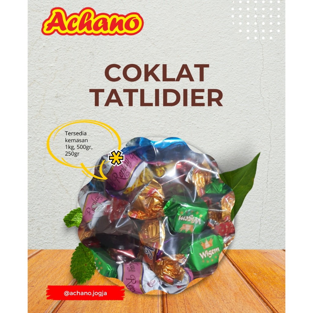 

Coklat Tatlidiller Mix Kemasan Repack