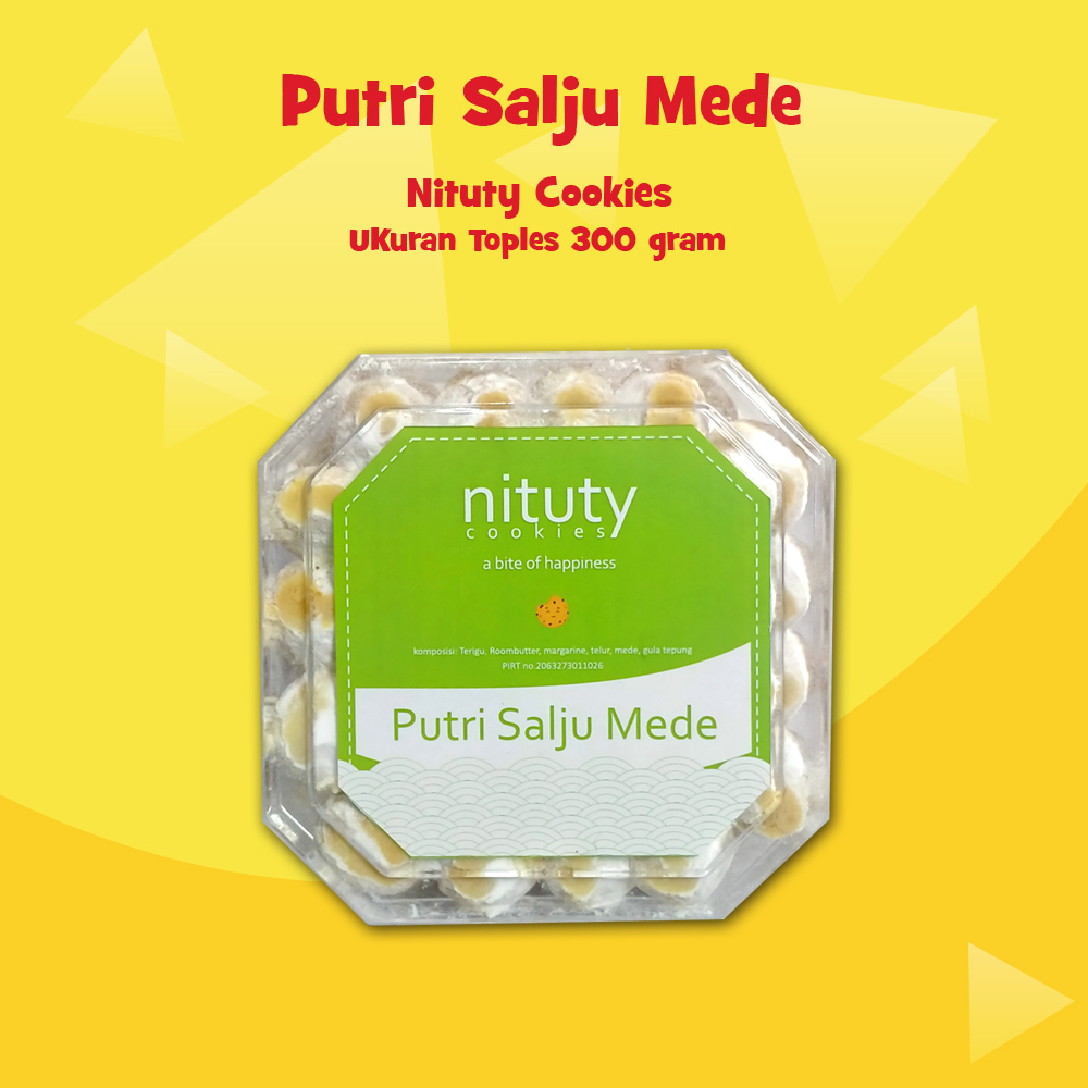 

Putri Salju Mede Cookies Octagon 250gr KUE KERING by Nituty Cookies