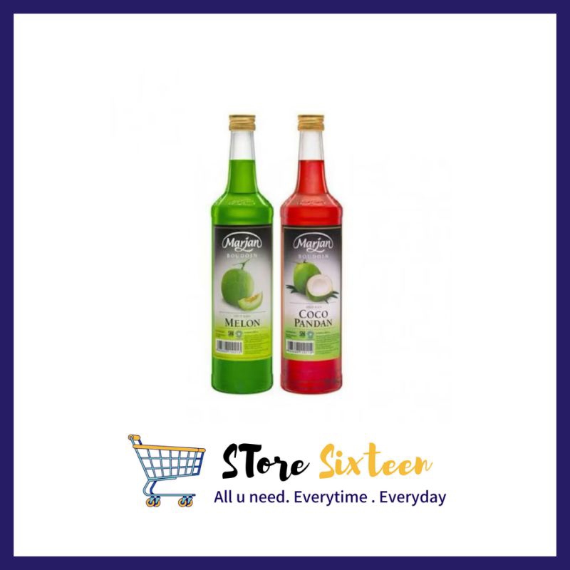 

Sirup Marjan Melon / Cocopandan Pcs