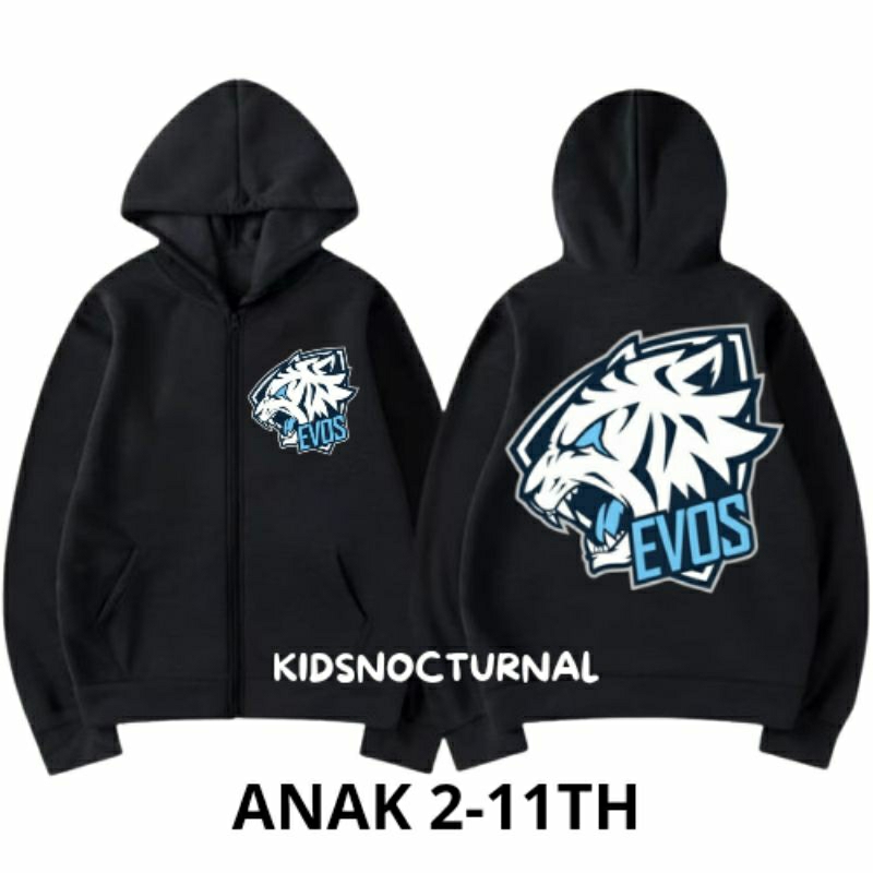 JAKET ANAK LAKI-LAKI, PEREMPUAN KARAKTER ML/EVOS 80177