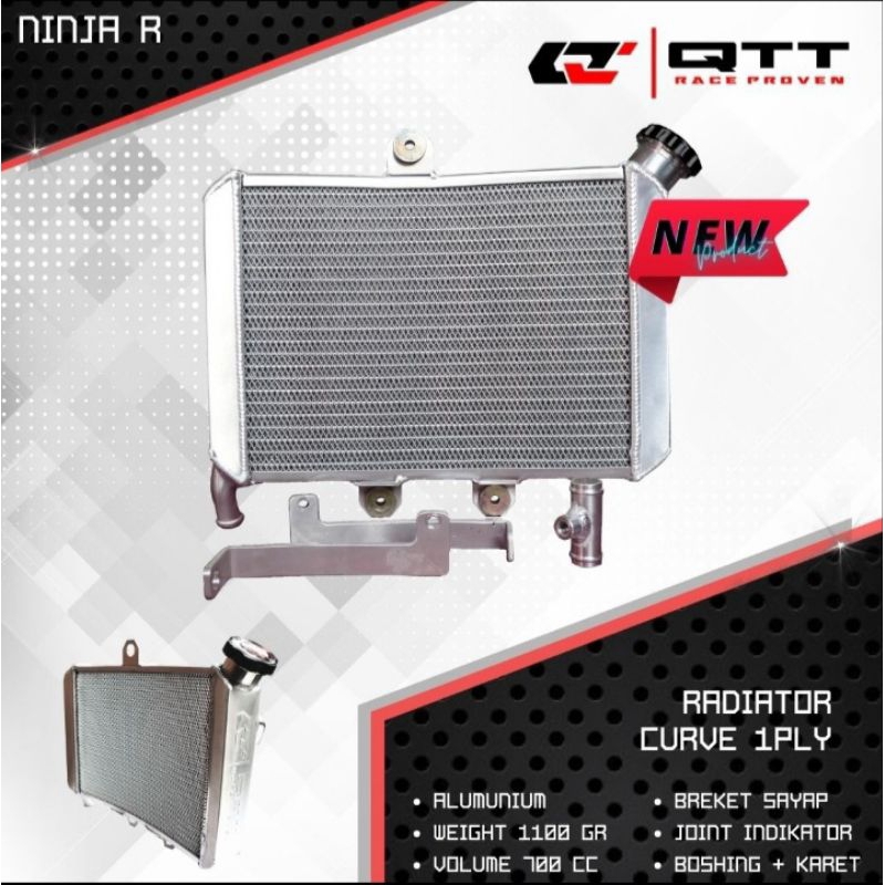 radiator curve QTT ninja r ss