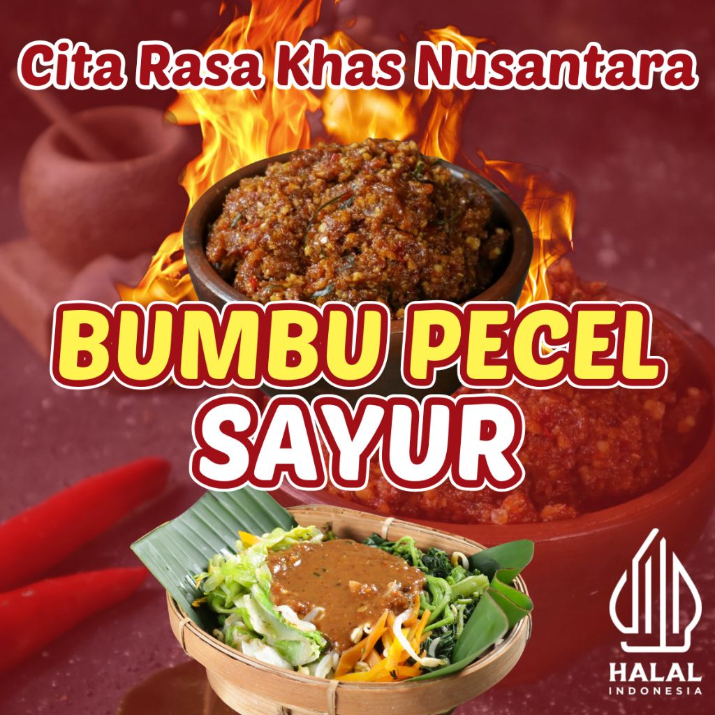 

Bumbu Pecel Sayur, Racikan Terbaik dengan Kombinasi Rempah Asli yang Menggoda Selera