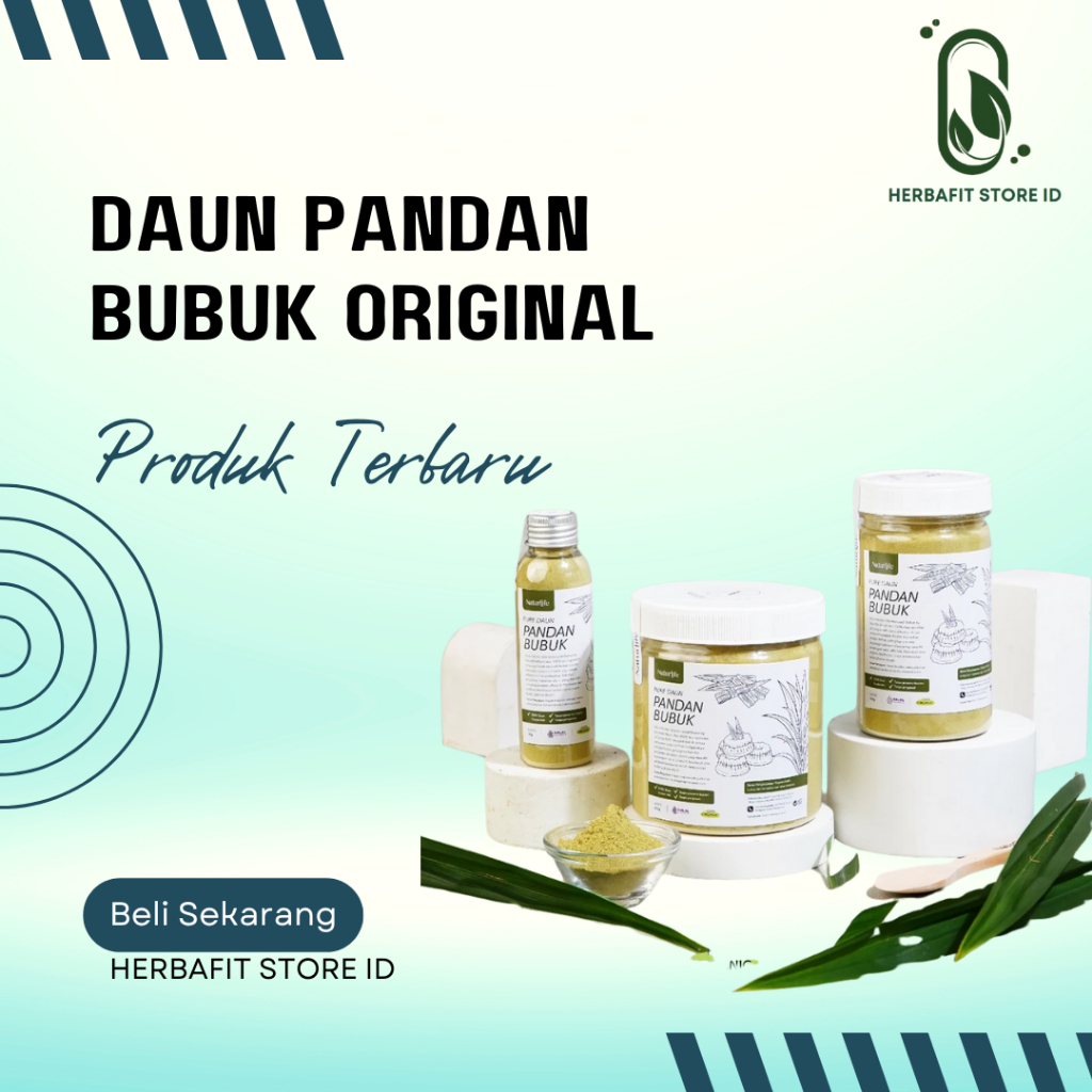 

DAUN PANDAN MURNI PURE PANDAN LEAVES POWDER ORIGINAL