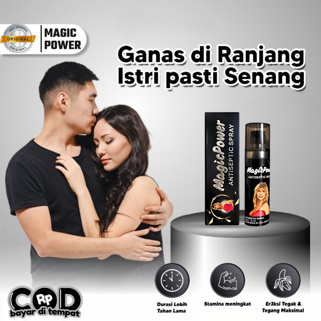 Tisu MagicPower Antiseptic Spray 15ml Aman BPOM