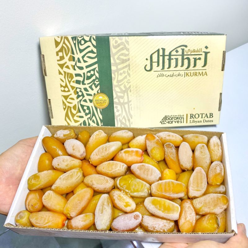 RUTHOB LIBYA 1 KG Kurma Muda Segar Selected Dates Original