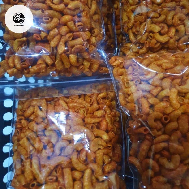 

makaroni bantet / makaroni bantat / makaroni pedas / camilan makaroni