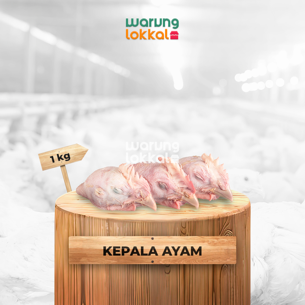 

Kepala Ayam 1kg - Warung Lokkal