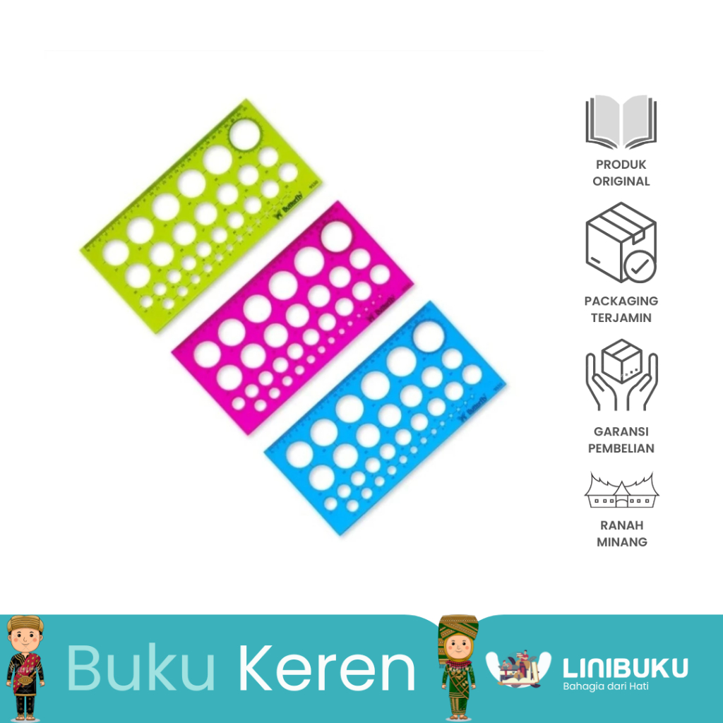 

Mal lingkaran Butterfly 9550