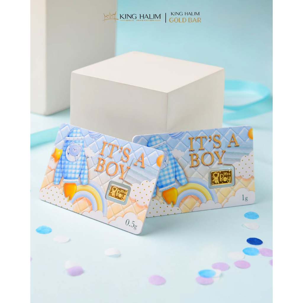 [NEW] LOGAM MULIA EMAS KINGHALIM GIFT SERIES 1GR - BABY BORN "BOY"