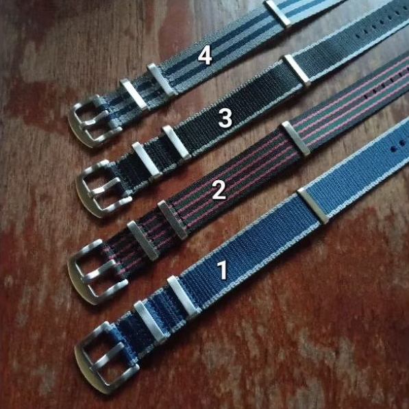 tali herringbone nato Strap Herringbone 20 mm 22 mm nato strap tali jam tangan nato