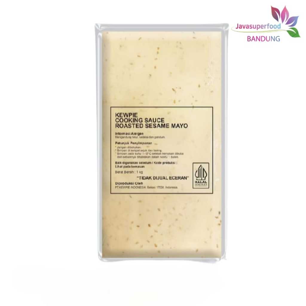

Kewpie Wijen Sangrai 1Kg Cooking Sauce Roasted Sesame Mayo 1Kg HALAL