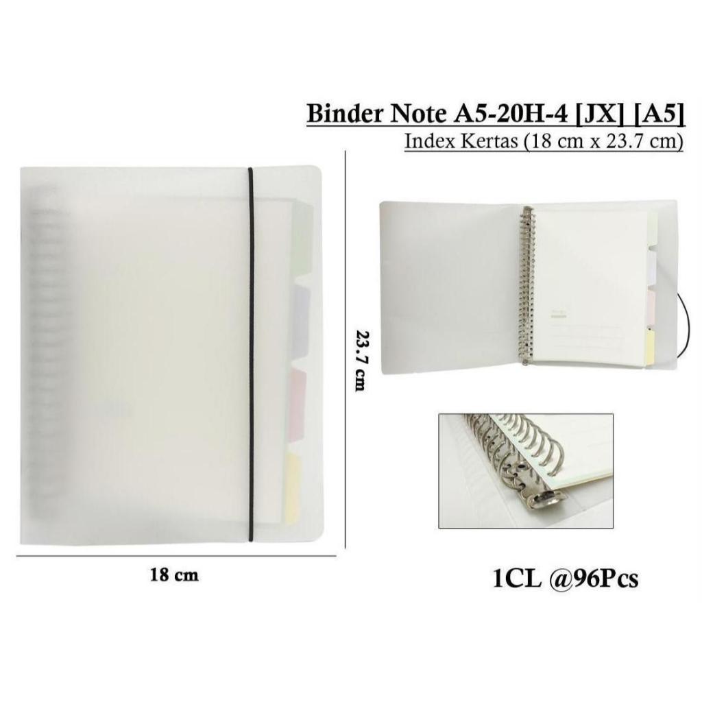 

Wengu Binder Note Tali Polos Ring Besi Tanpa isi Original