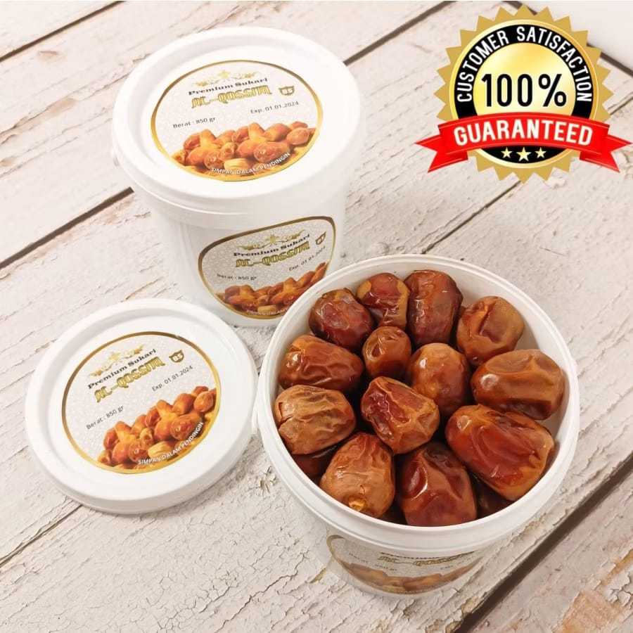 

Kurma Sukari Ember 1 Kg Grade A Premium SUKARI AL-QASSIM