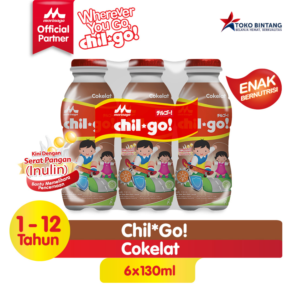 

ChilGo RTD 6x130ml Cokelat/Vanila/Strawberry
