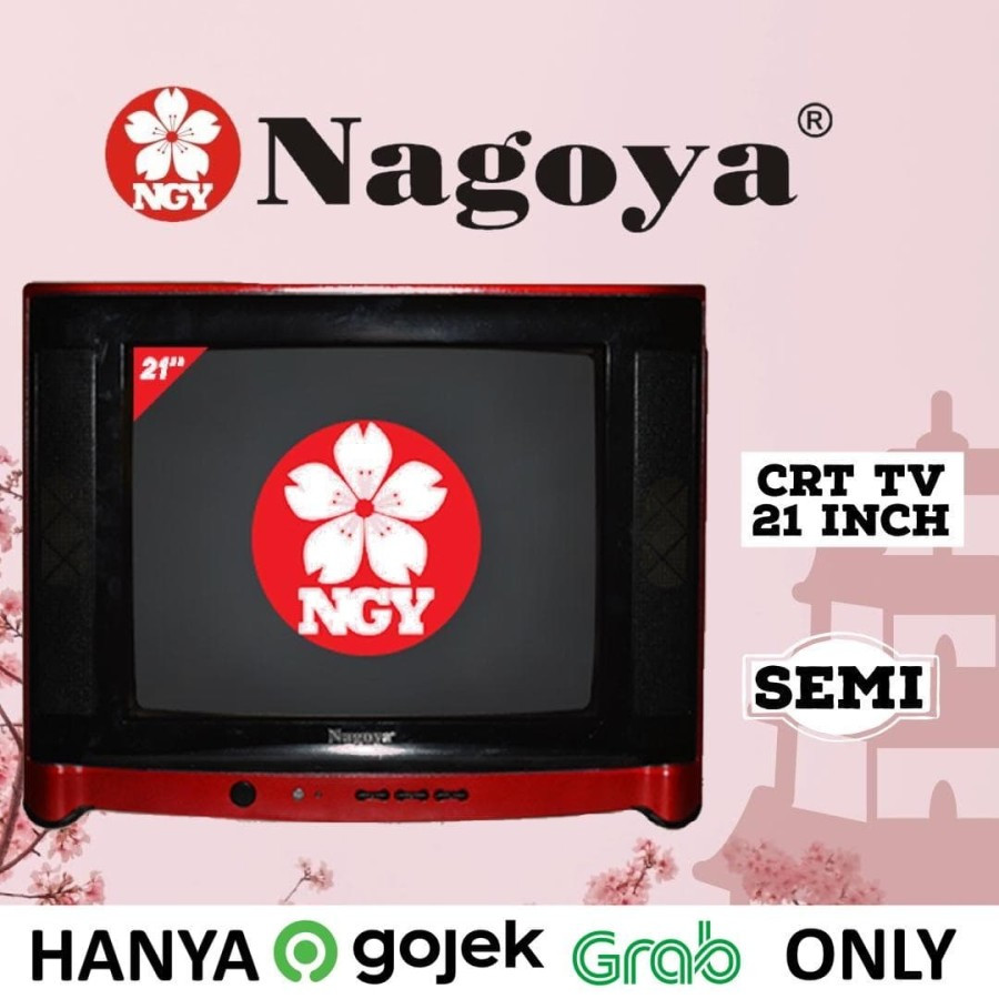 Televisi / TV NAGOYA 21 inch Semi – TV CRT Tabung Garansi