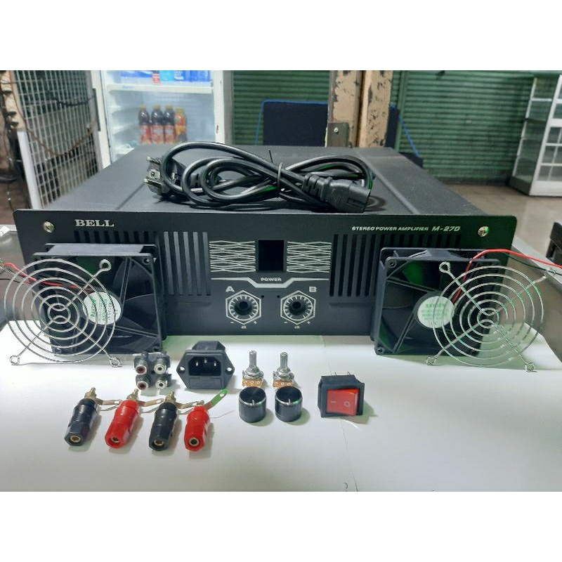 BOX BELL AMPLIFIER M270 PLUS AKSESORIS